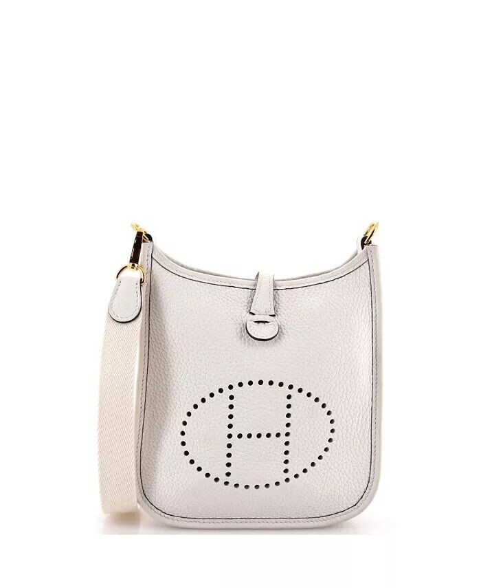 

Сумка TPM Evelyne Gen III Clemence Pre-Owned HERMÉS, белый