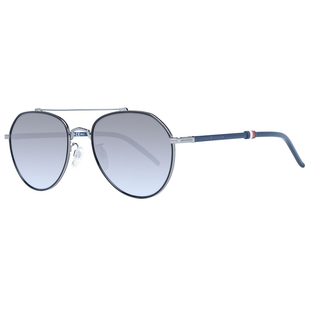 

Серебряные мужские солнцезащитные очки Tommy Hilfiger