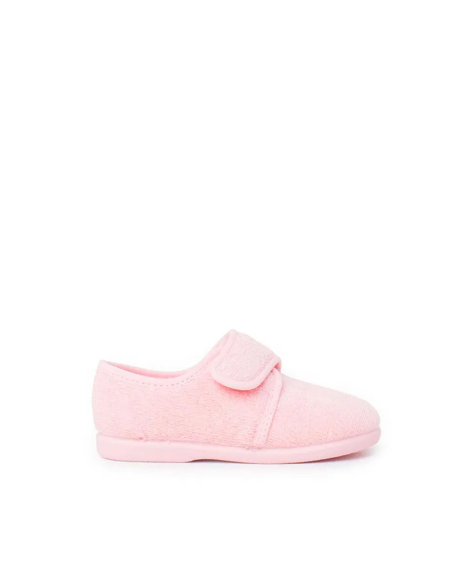 

Закрытые детские тапочки Липкая лента Pisamonas, цвет Rosa