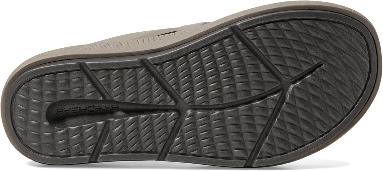 Мужские сандалии Skechers Go Recover Refresh, хаки — фото 3