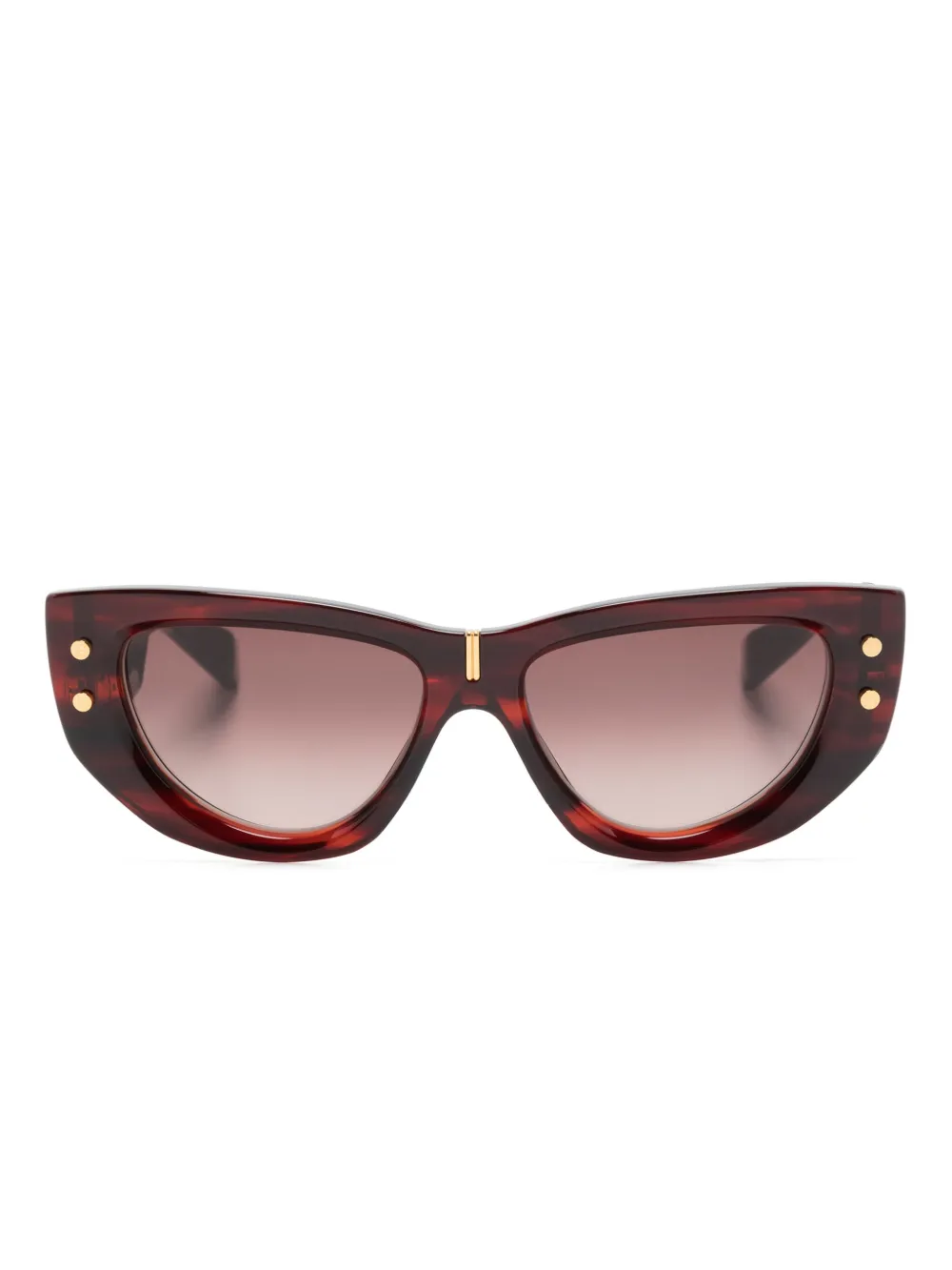 

Солнцезащитные очки B-Muse в геометричной оправе Balmain Eyewear, красный