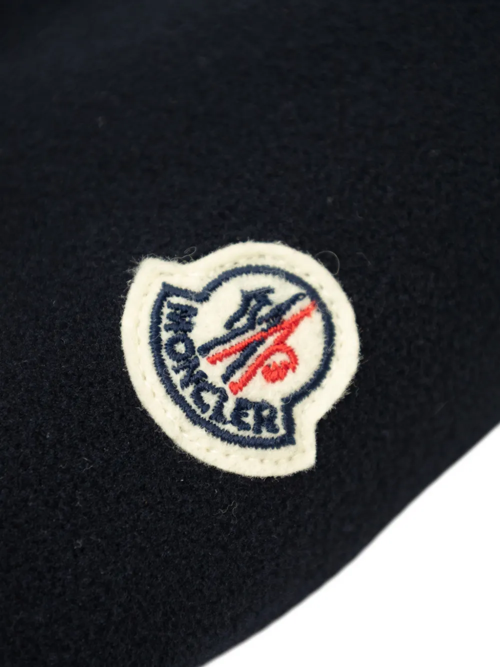 Пуховик с флисовыми вставками Moncler Enfant, черный — фото 3