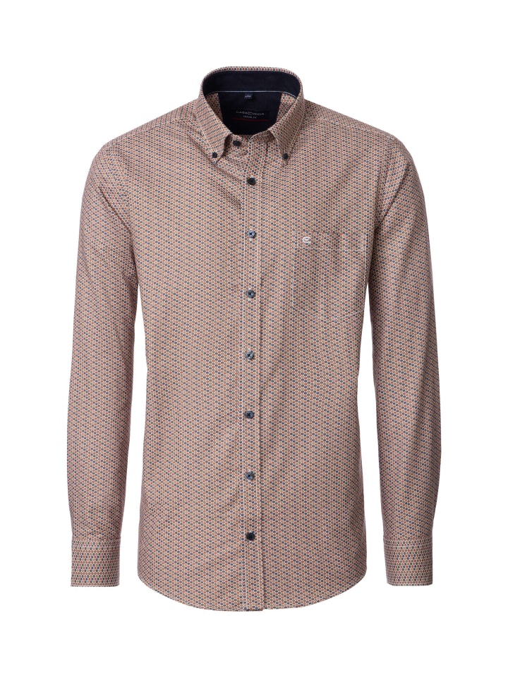 

CASAMODA Повседневная рубашка коричневого цвета