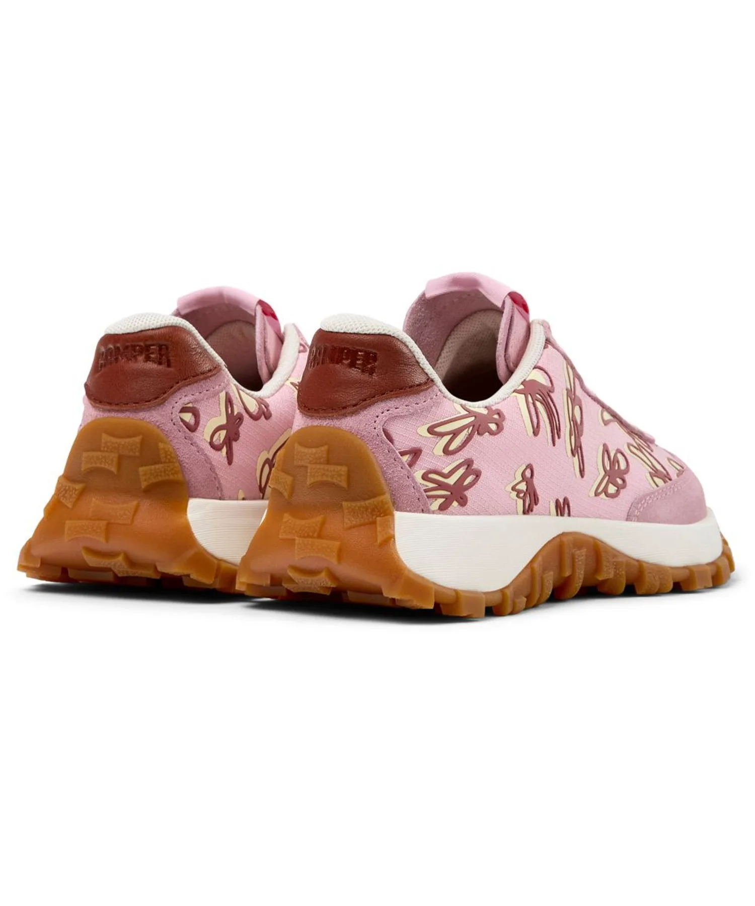 Детские кроссовки с защитной резиной Drift Trail Kids CAMPER розовые — фото 3