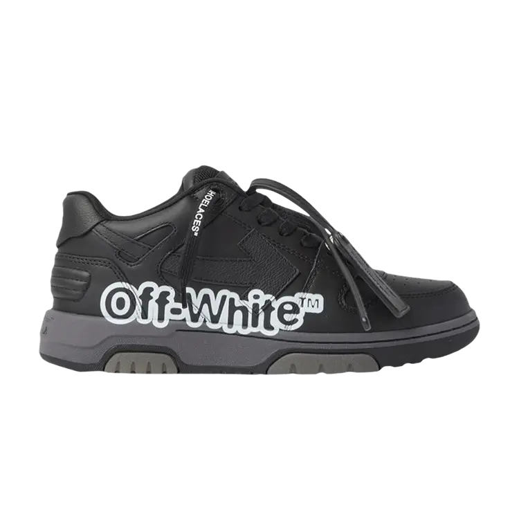 Кроссовки Off-White Off-White Wmns Out of Office 'Black Grey', черный