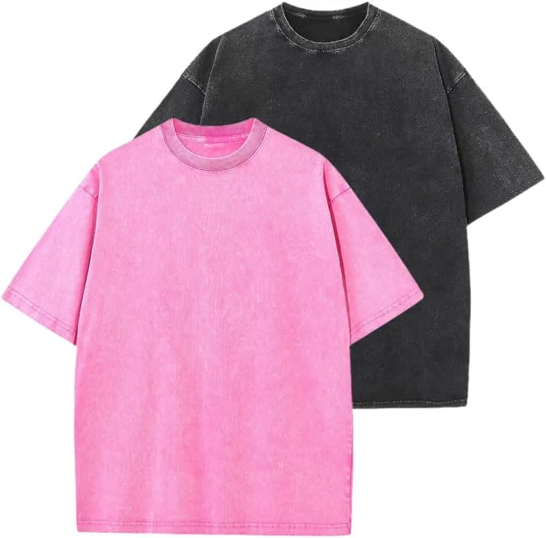 

Футболки Cotton Mix Colors, Casual Loose Fit ElegantChoice