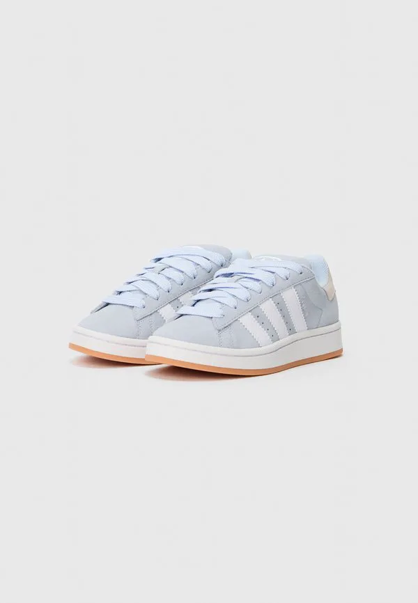 Campus 00s j унисекс кроссовки Adidas Originals, Crystal Sky/White/Gum — фото 2