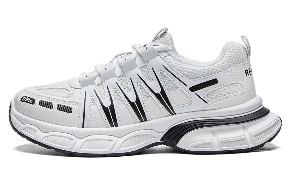 

Кроссовки RENBEN Chunky Sneakers Women's Low-top White/black, белый/черный