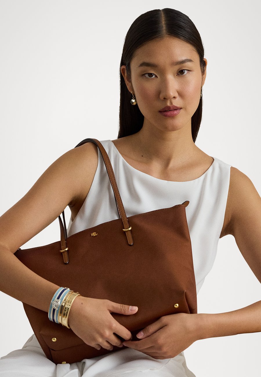 

Сумка-шоппер Lauren Ralph Lauren NYLON MEDIUM KEATON TOTE BAG, Brown/Tan