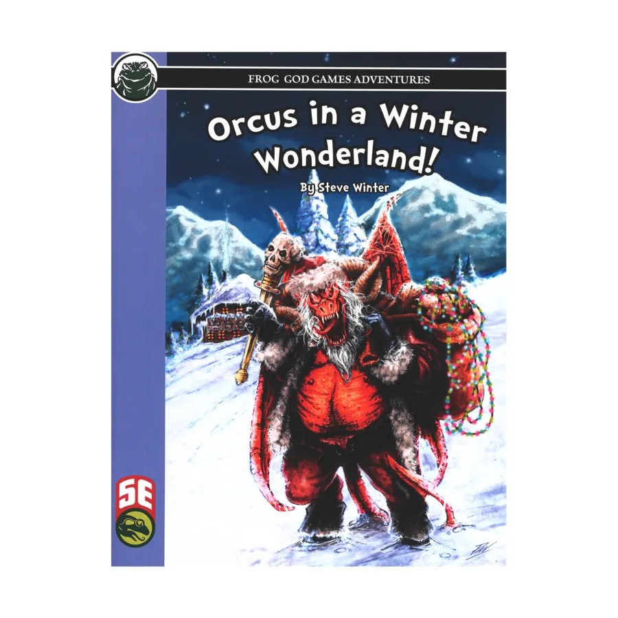 

Модуль Orcus in a Winter Wonderland! (5E), D&D 5e Adventures, Sourcebooks & Supplements (Frog God Games)