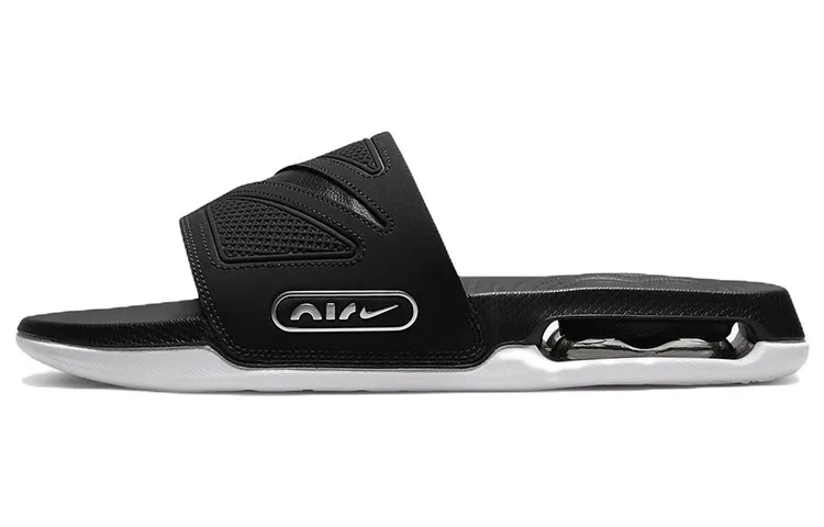 Сланцы Nike Air Max Cirro черные металлик серебро