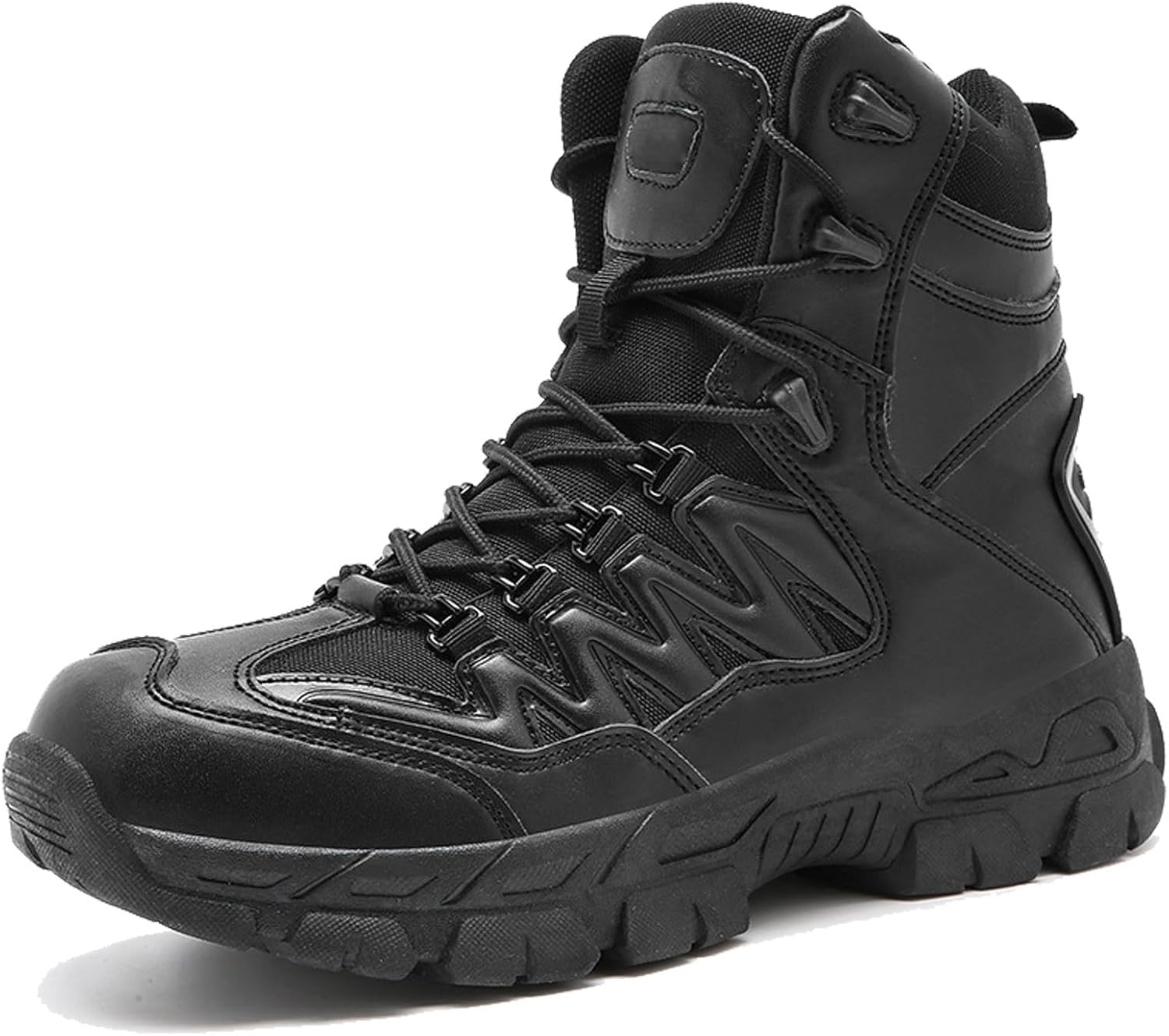 

Мужские военные тактические ботинки из замшевой кожи для армии и мотоспорта Zivopah, черный