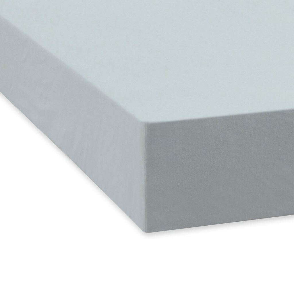 

Простыня Dream Sleep из тонкой фланели 200x220 см, серебро Traumschlaf