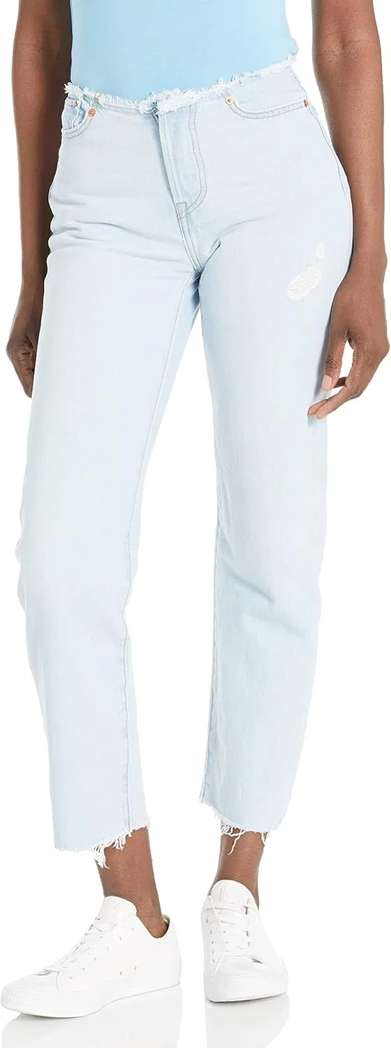 Джинсы рваные Levi's, светло-индиго