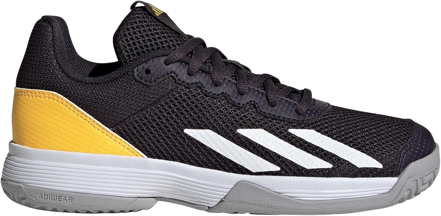 Мужские теннисные кроссовки Adidas Court Flash, белый/черный — фото 2