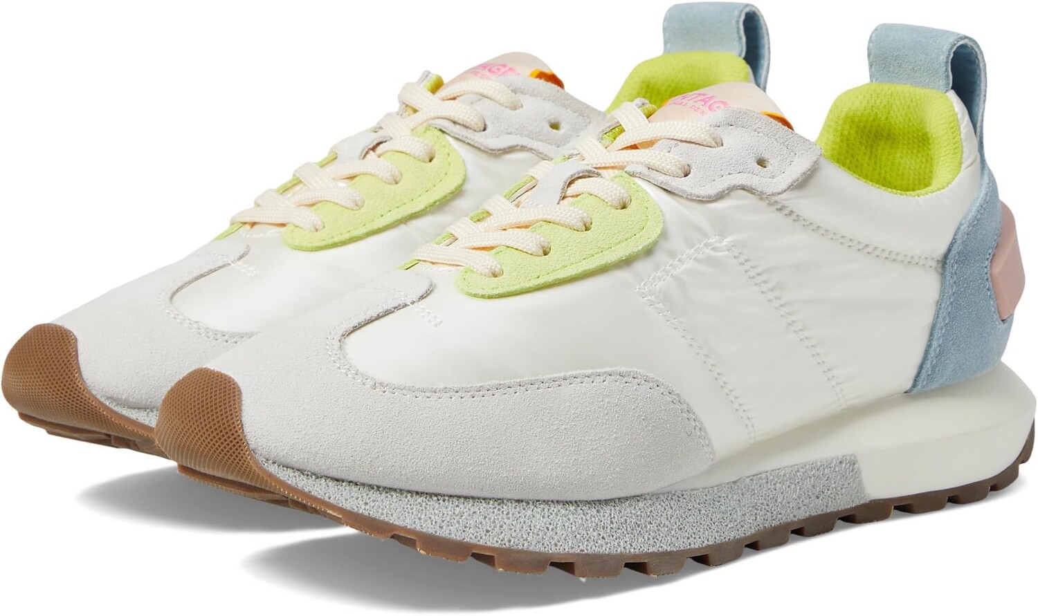 

Кроссовки Vintage Havana Miles, цвет White/Yellow/Pink