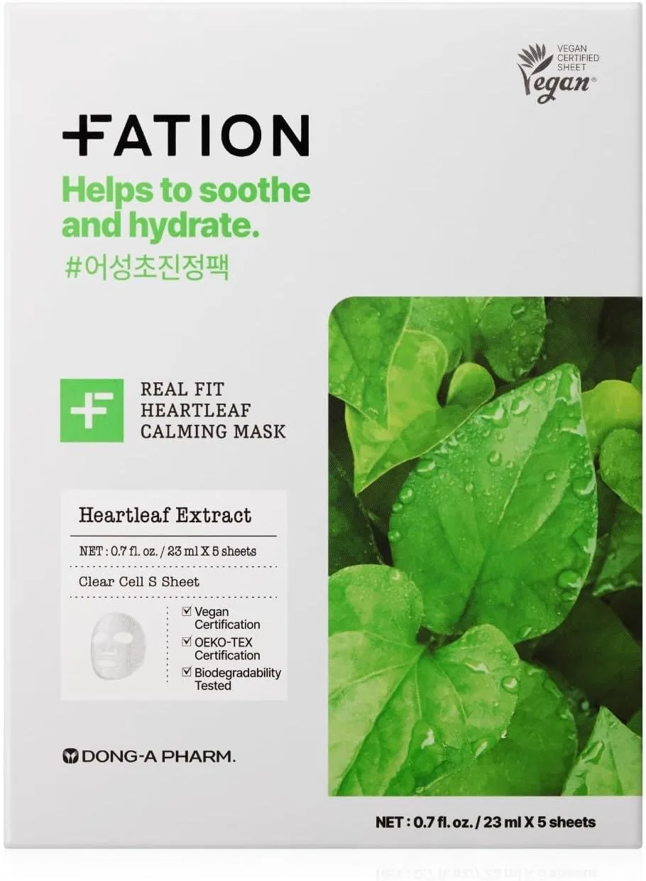 Маска для лица Fation — Heart Leaf Calming