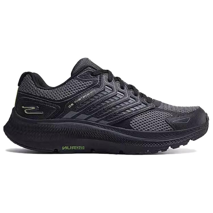 Мужские кроссовки GO Support Low Top повседневные беговые Skechers, черный/угольно-серый — фото 2