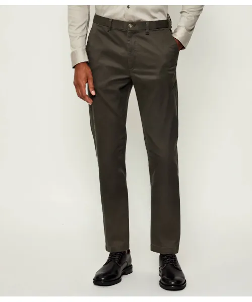 

Брюки чинос Slim fit Calvin Klein, зеленый