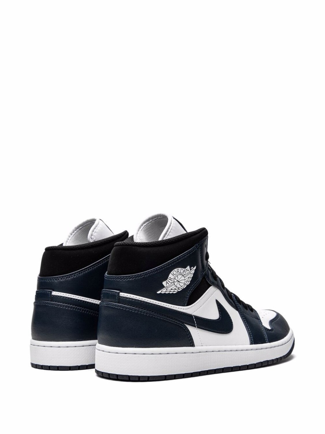 Кроссовки Air 1 Mid Armory Navy Jordan, синий — фото 3