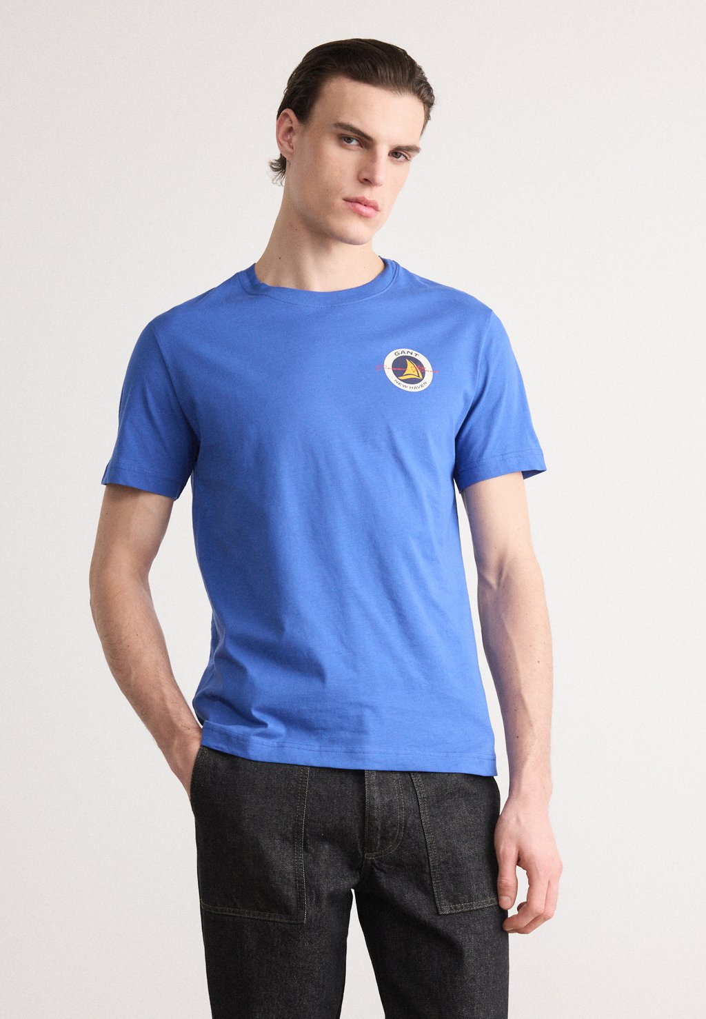 

Футболка с принтом GRAPHIC GANT, синий