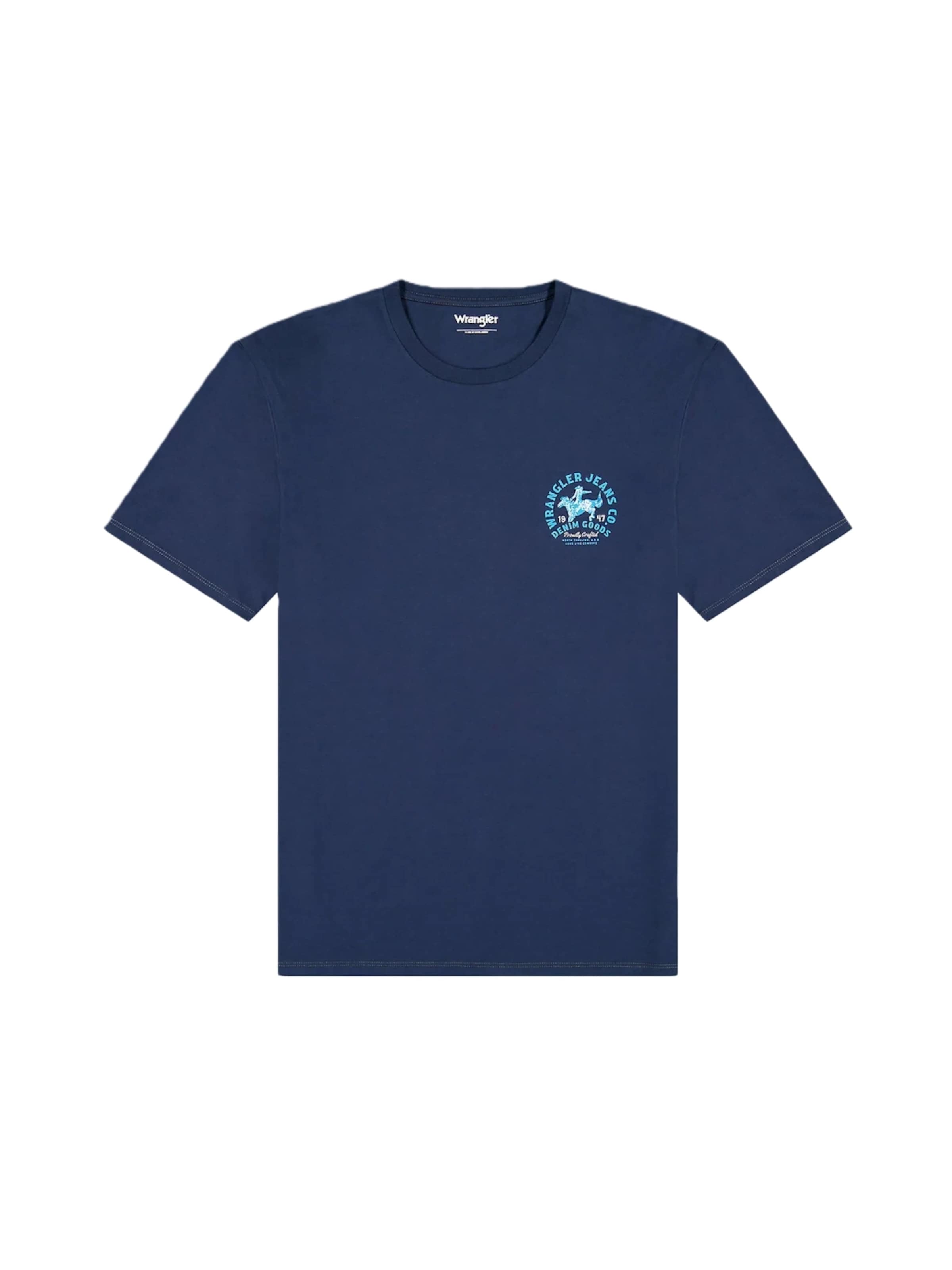 

WRANGLER Футболка в синем цвете