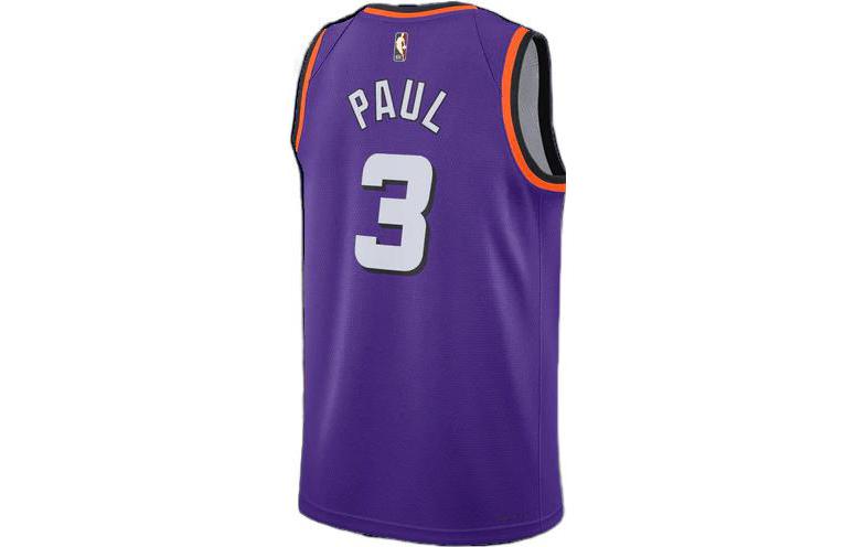Джерси Nike Phoenix Suns Chris Paul 3 Purple Hardwood Classic Dri-FIT Swingman Jersey 2022/23, фиолетовый — фото 2