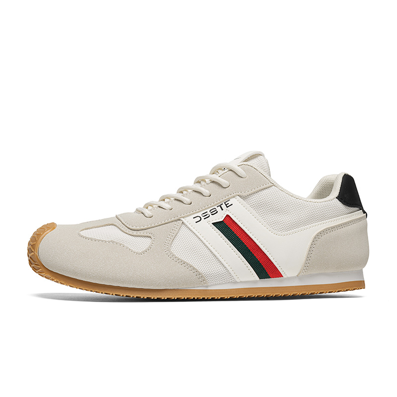 

Износостойкие дышащие легкие мужские кеды Low Top DOUBLE STAR 88, бежевый