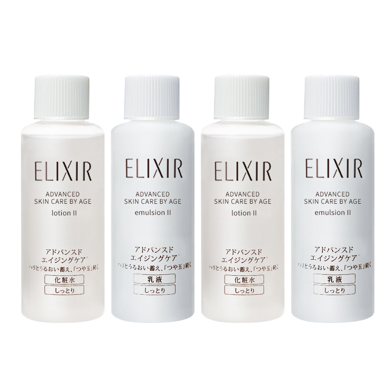 Антивозрастная косметика Shiseido Elixir Advanced Skin Care: лосьон и эмульсия, 18 млх10+ 18 млх10 — фото 3