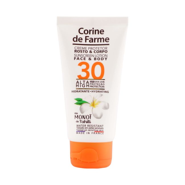 

Corine spf30 солнцезащитный лосьон для лица и тела Corine De Farme, 50 мл