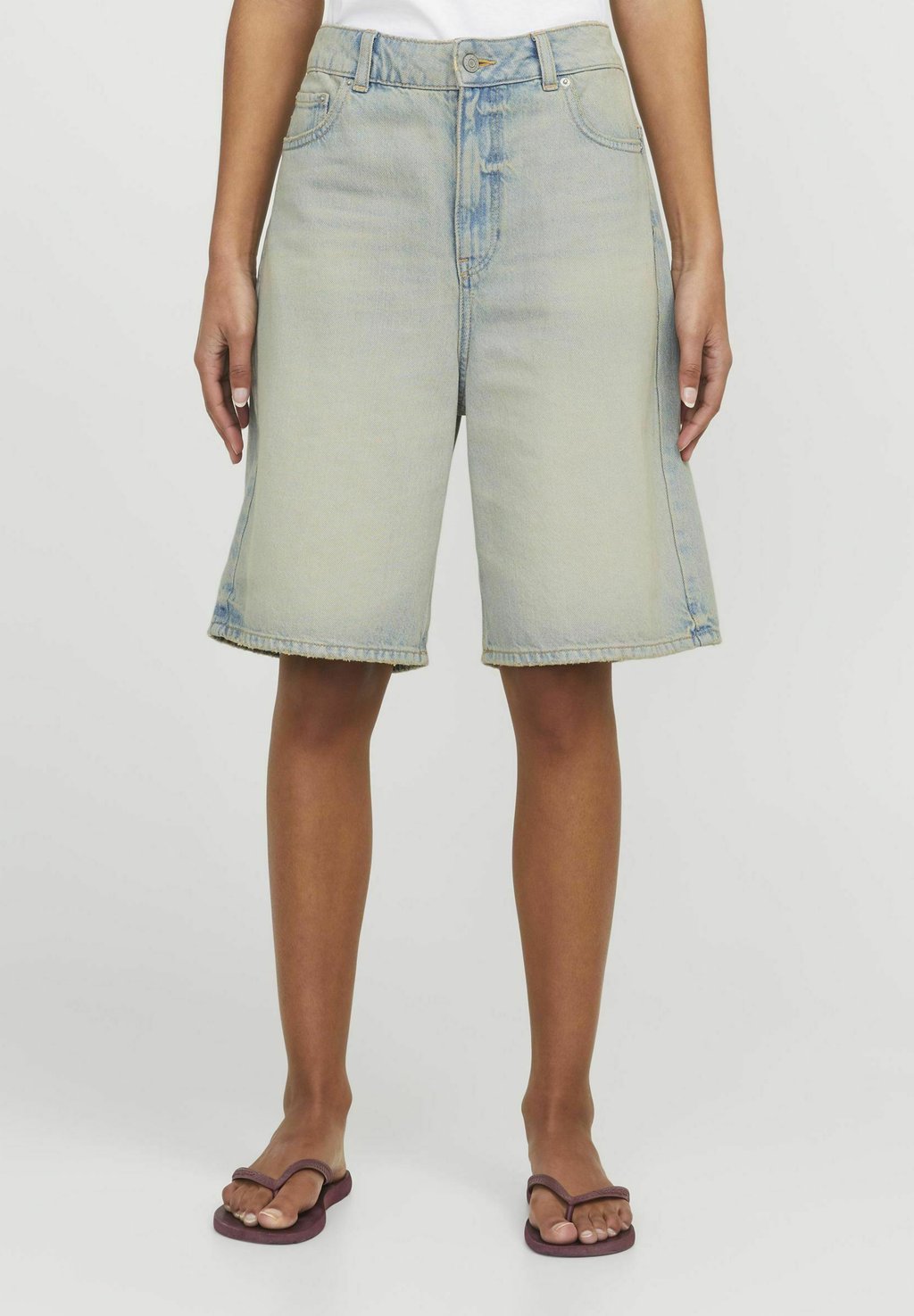 

Джинсовые шорты JXERIN BAGGY JJXX, цвет Light Blue Denim