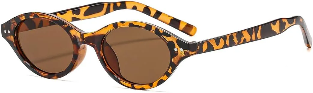 

Солнцезащитные очки с защитой UV400 | Маленькая оправа, цветные линзы | Для женщин и мужчин, для занятий спортом на открытом воздухе и вождения DSVIGF, C9