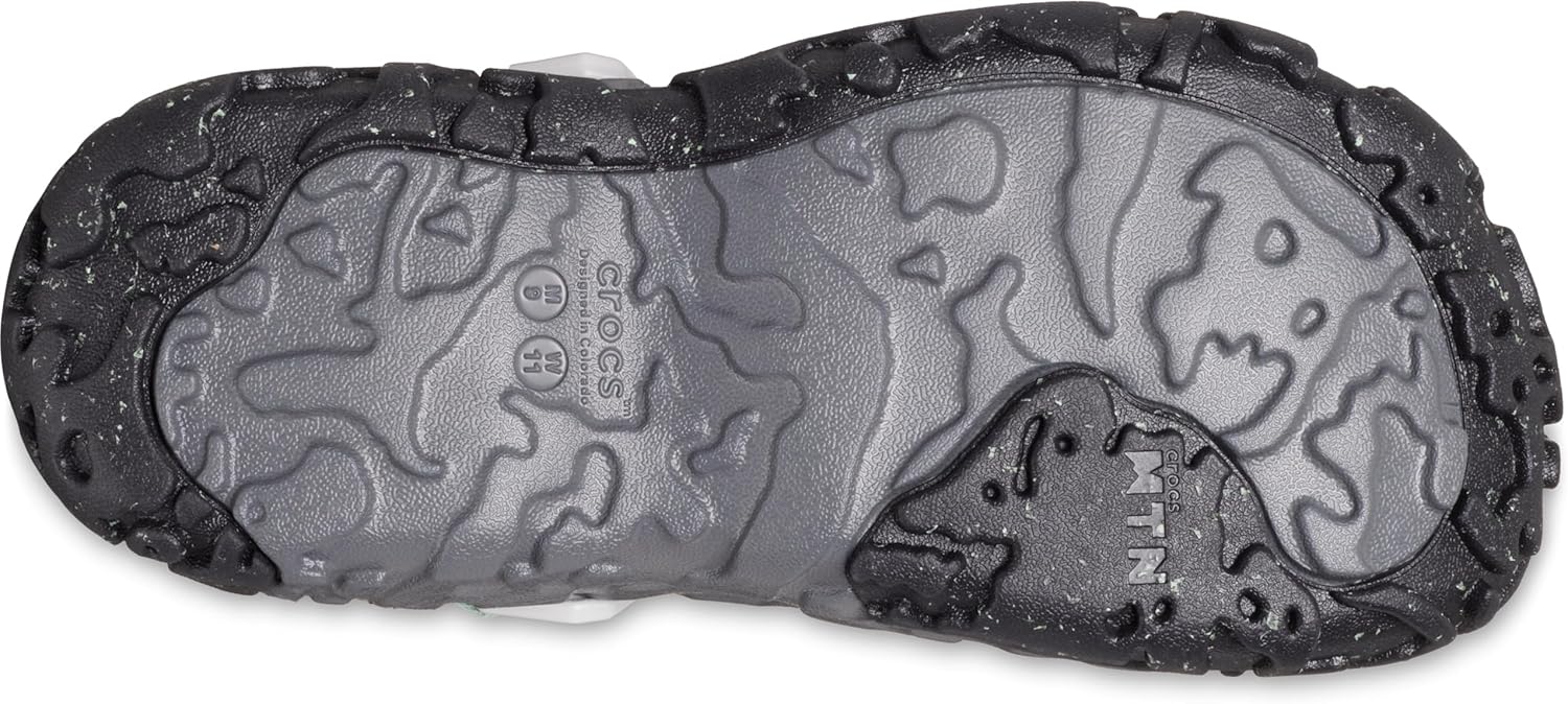 Сабо Унисекс Взрослые Сабо All-Terrain Atlas Crocs, серый — фото 3