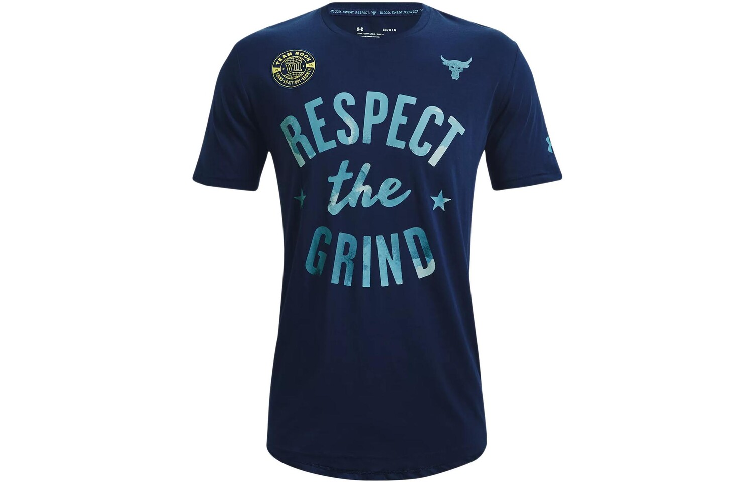 

Мужская футболка Under Armour, цвет Blue