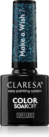 

Гибридный лак для ногтей Claresa SoakOff UV/LED Color Make a Wish, 7 5 g