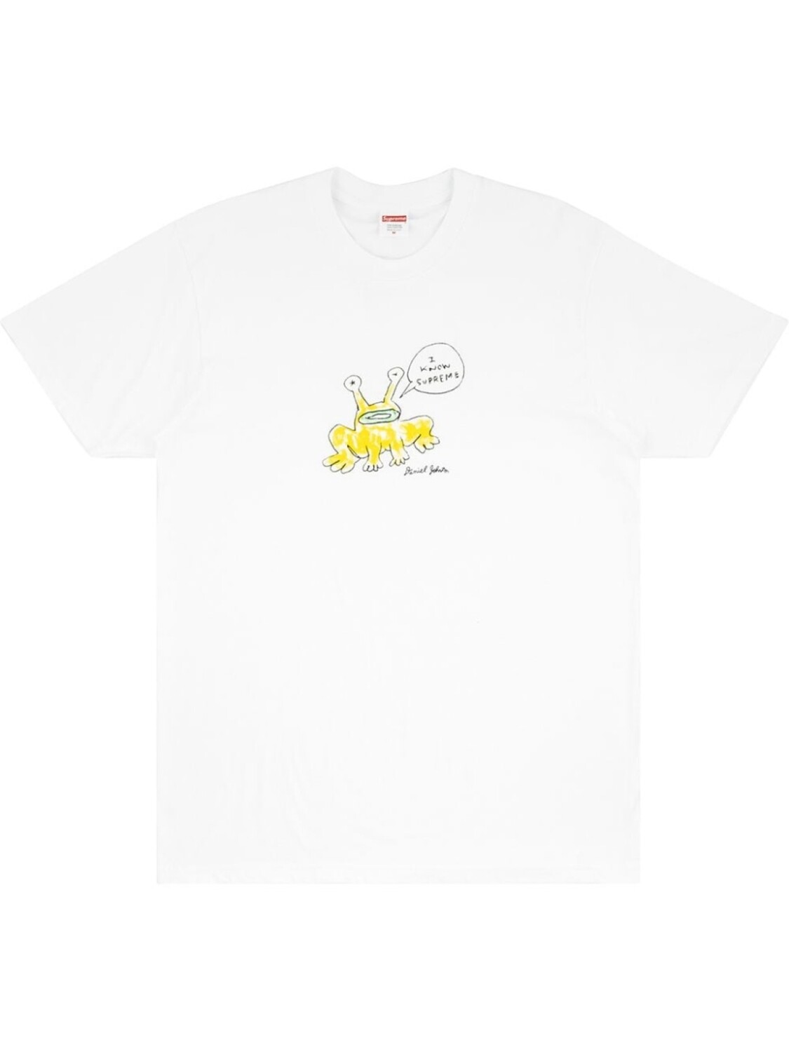 

Supreme футболка Frog с принтом, белый