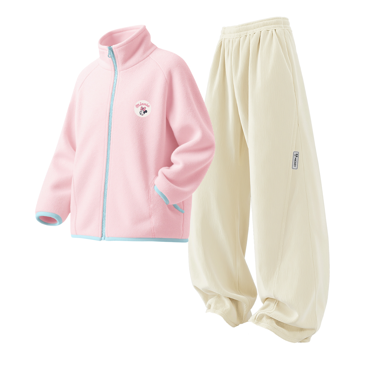 

Детская повседневная спортивная одежда Disney, розовый