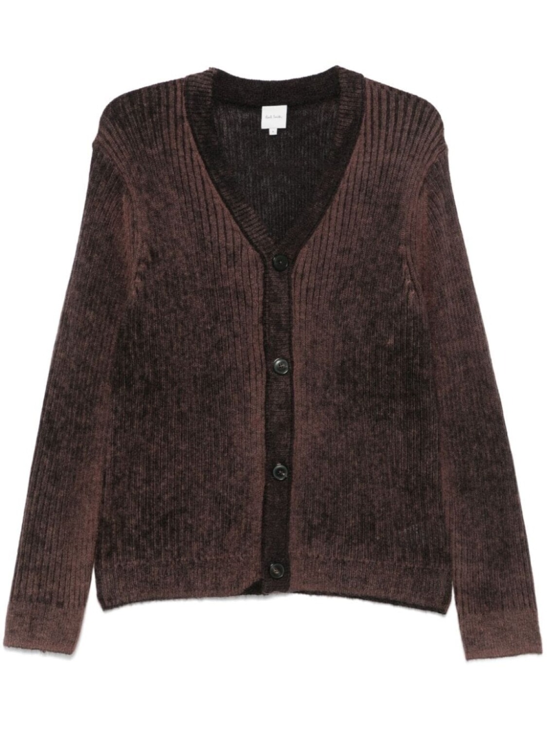

Кардиган в рубчик Paul Smith, коричневый
