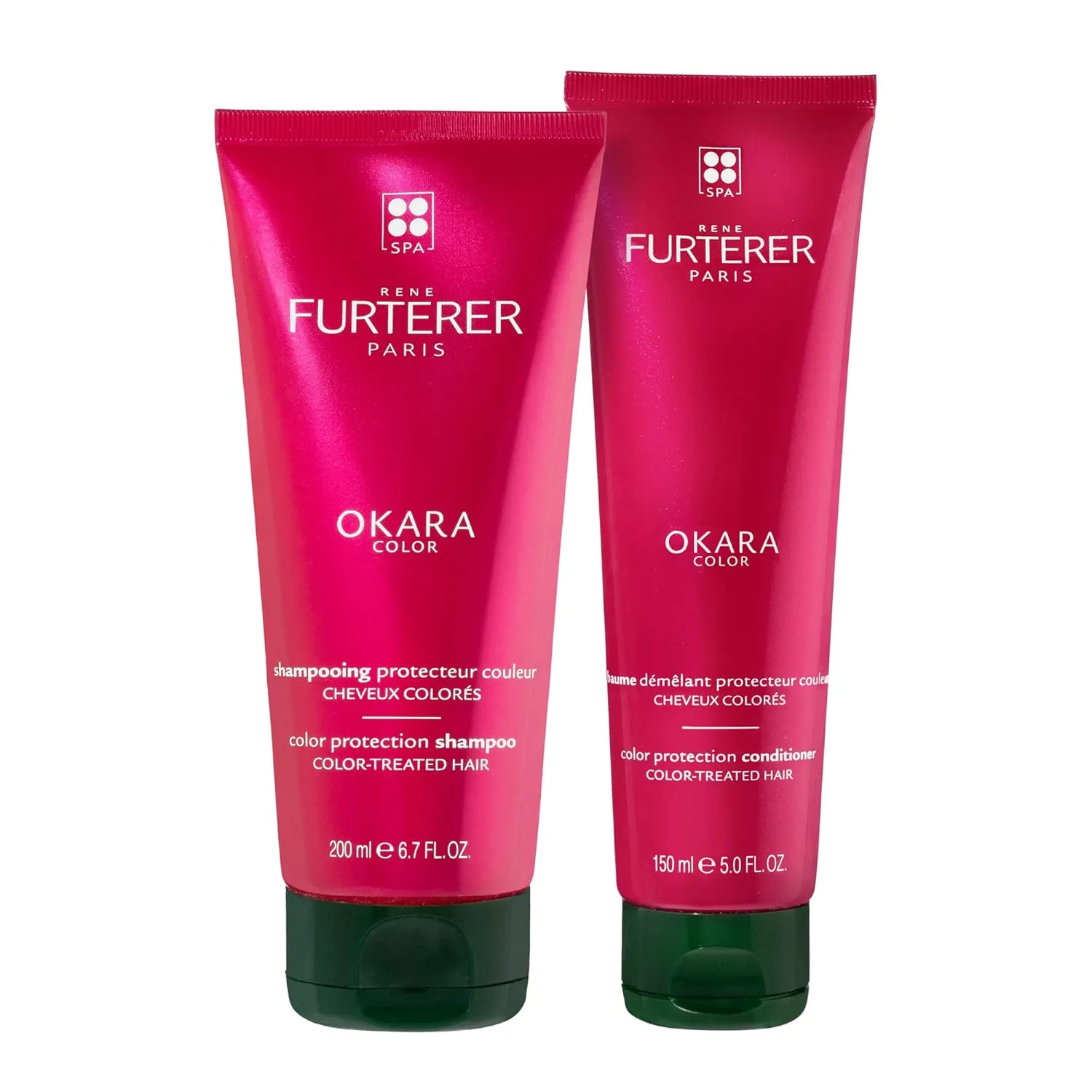 Шампунь для защиты цвета волос Rene Furterer Color Glow Protecting Color Shampoo - с аминокислотами и эфирным маслом лимона. Средства для усиления цвета