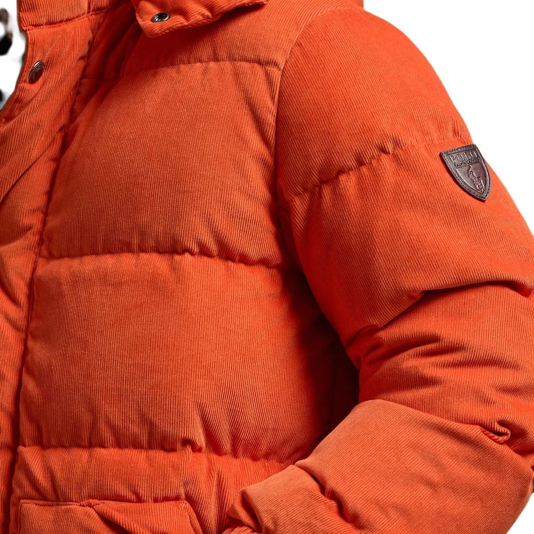 Пуховик мужской Preppy Orange Polo Ralph Lauren — фото 4