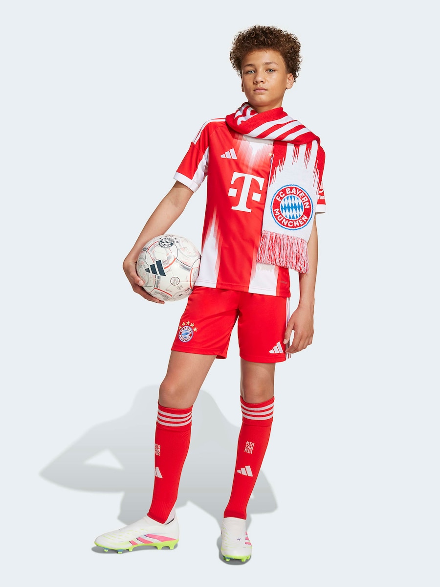 Обычные спортивные штаны ADIDAS PERFORMANCE FCB, красный — фото 3