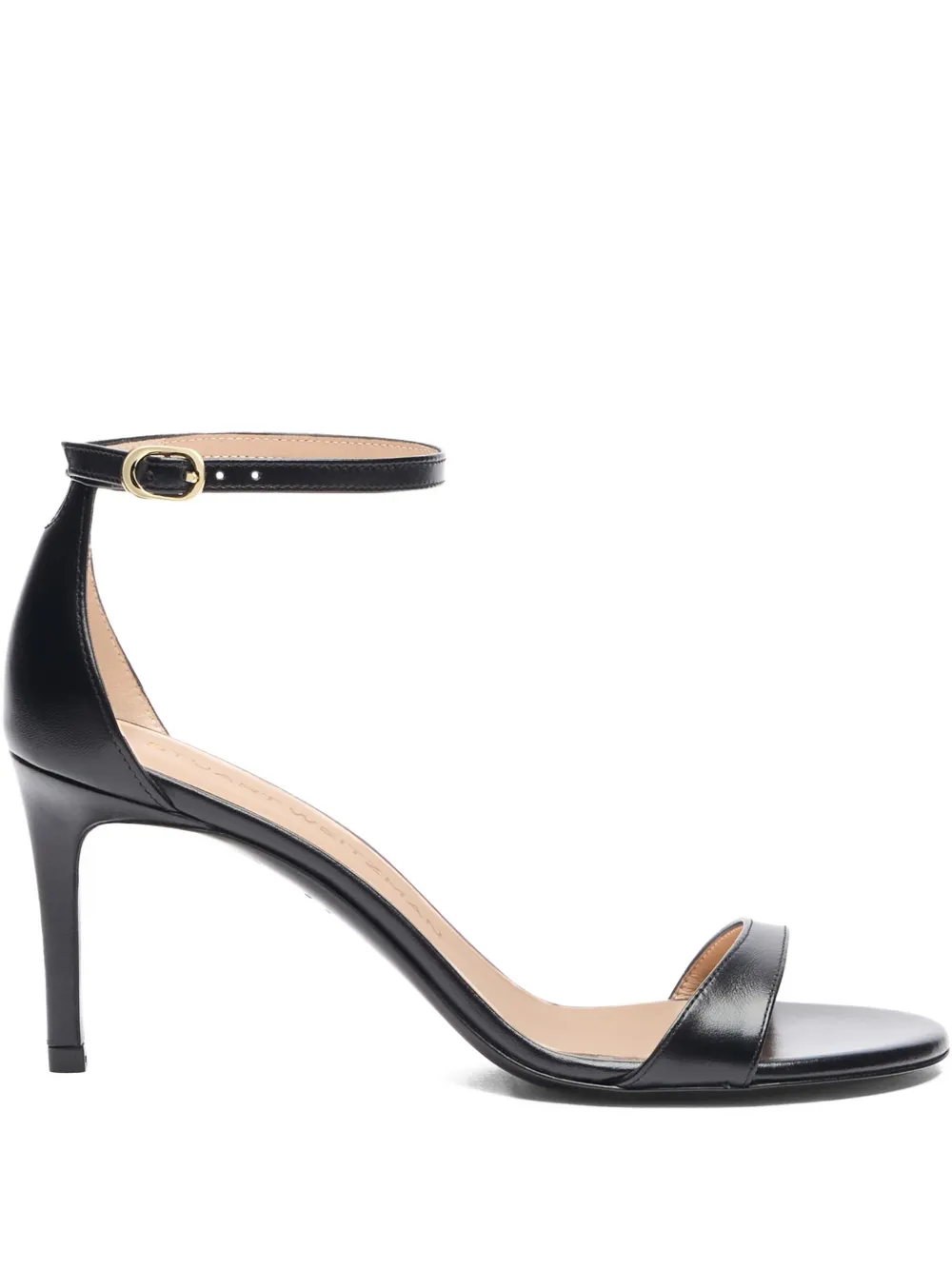 Босоножки на каблуке Stuart Weitzman, черный
