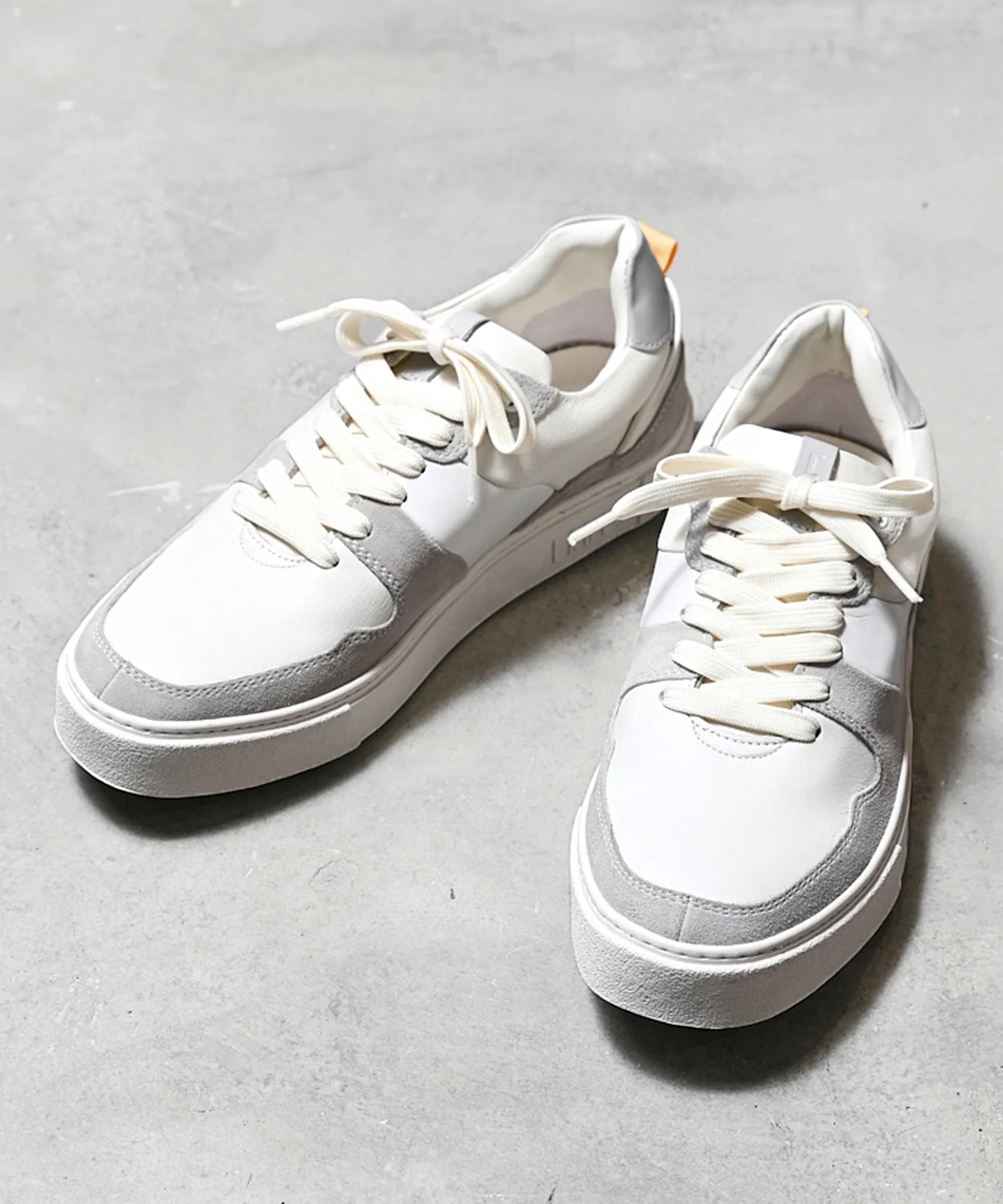 Мужские кроссовки Basskate из натуральной кожи EARLE ER3430 белые