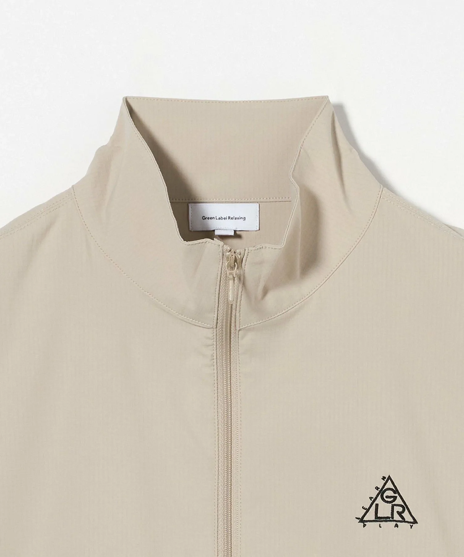 Жилет на молнии / Детский 140-160 см - Защита от УФ-излучения - United Arrows Green Label Relaxing, NATURAL — фото 3