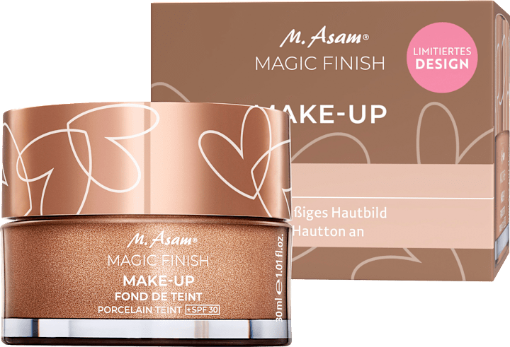 

Тональный крем M. Asam Foundation Heart Edition Make-Up Porcelain Teint LSF 30, 30 ml