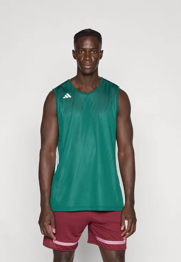 Двусторонняя футболка evryday pro Adidas Performance, Team Dark Green/White