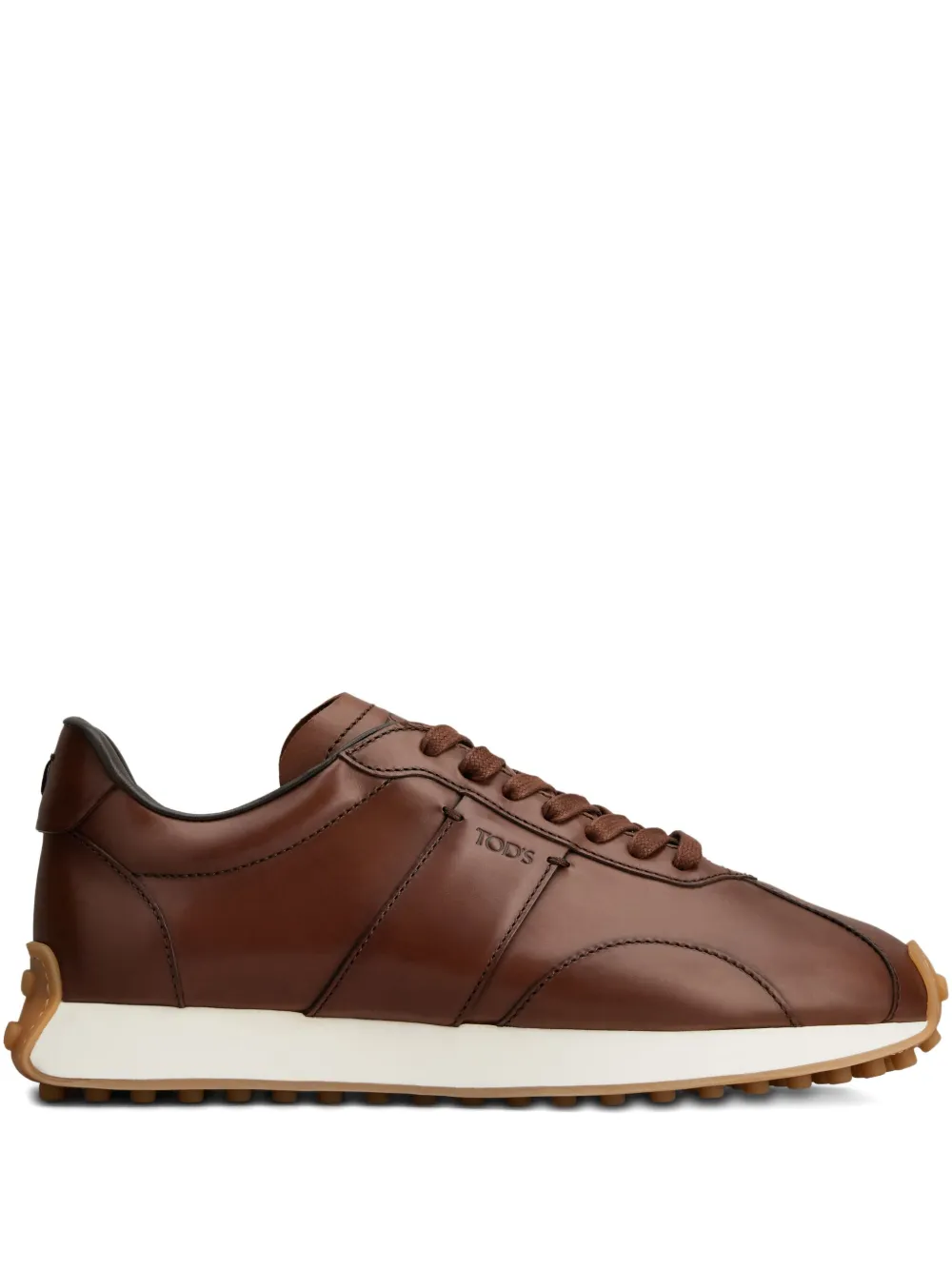 

Кроссовки на шнуровке TOD'S, коричневый