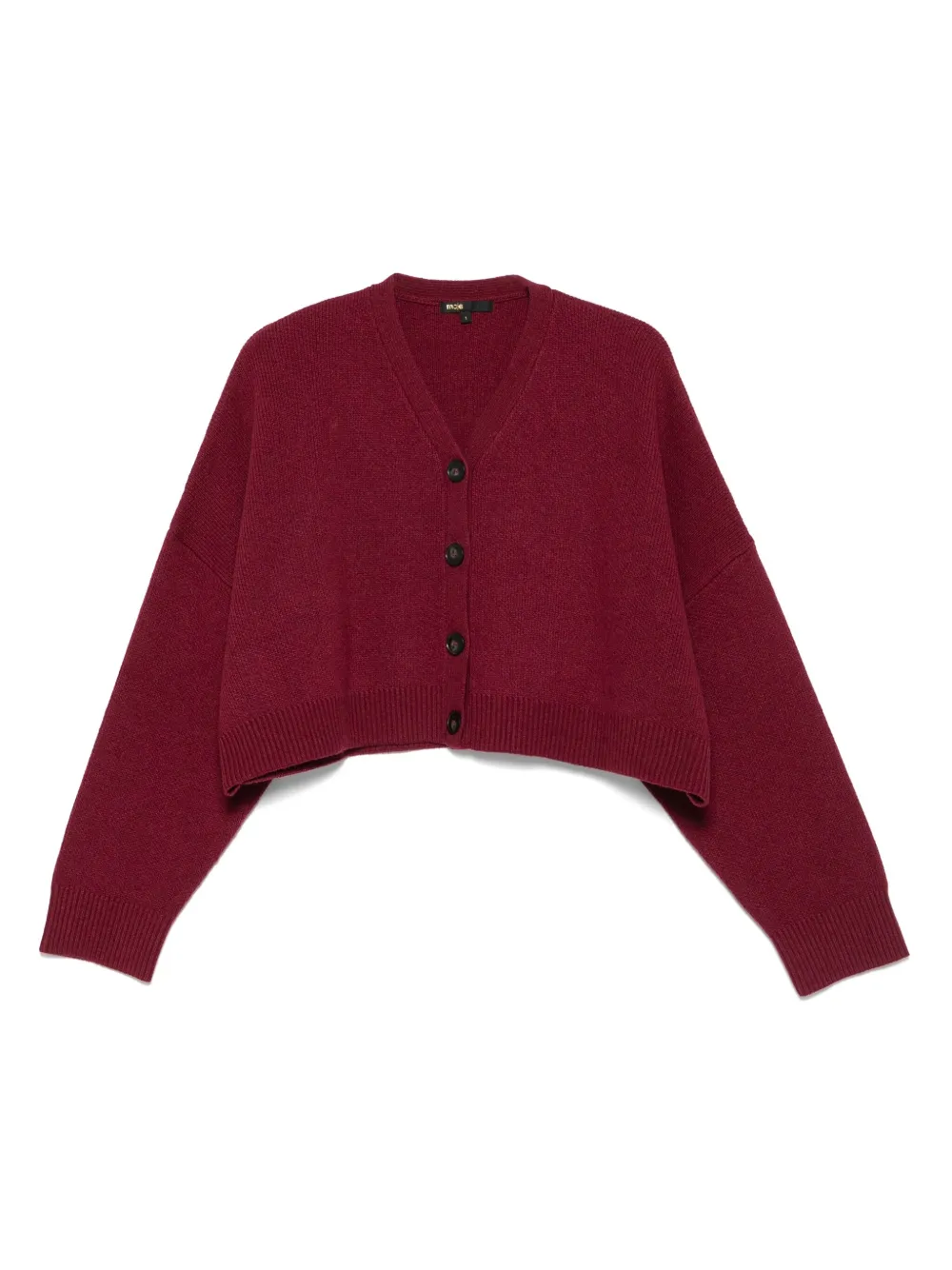 

Укороченный кардиган Maje, красный