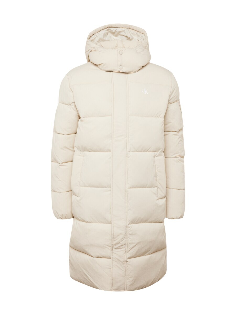 

Зимнее пальто Calvin Klein Jeans Winter Coat ESSENTIALS, серо-бежевый