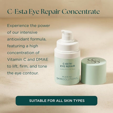 Крем для глаз Marini Skinsolutions Cesta Eye Repair с витамином С и DMAE Jan Marini Skin Research